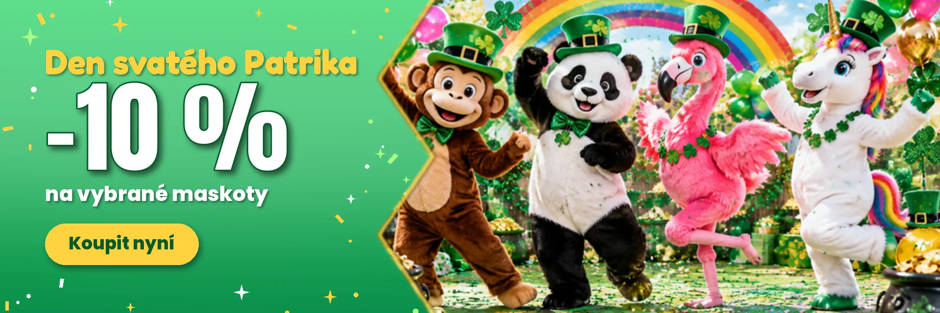 Den svatého Patrika – -10 % – BiggyMonkey.com