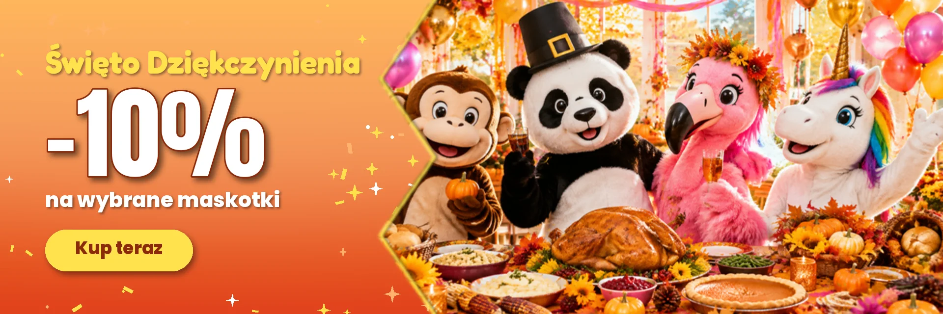 Święto Dziękczynienia – -10 % – BiggyMonkey.com