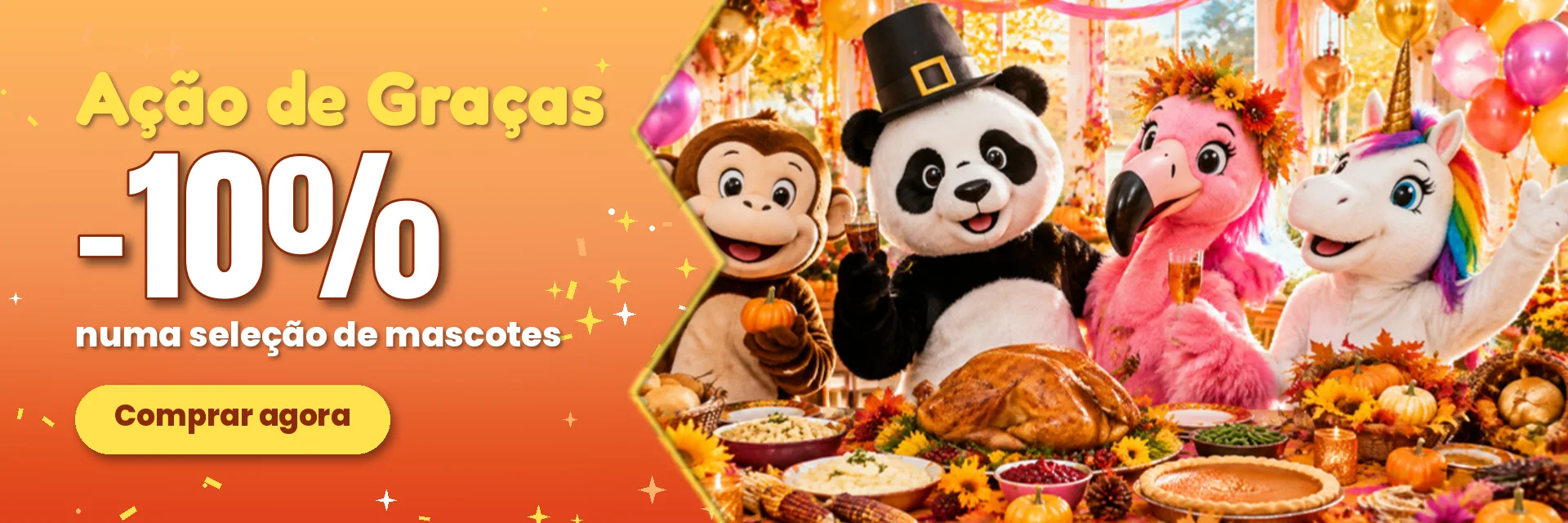 Ação de Graças – -10 % – BiggyMonkey.com