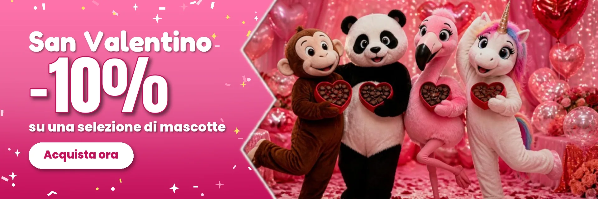 San Valentino – -10 % – BiggyMonkey.com