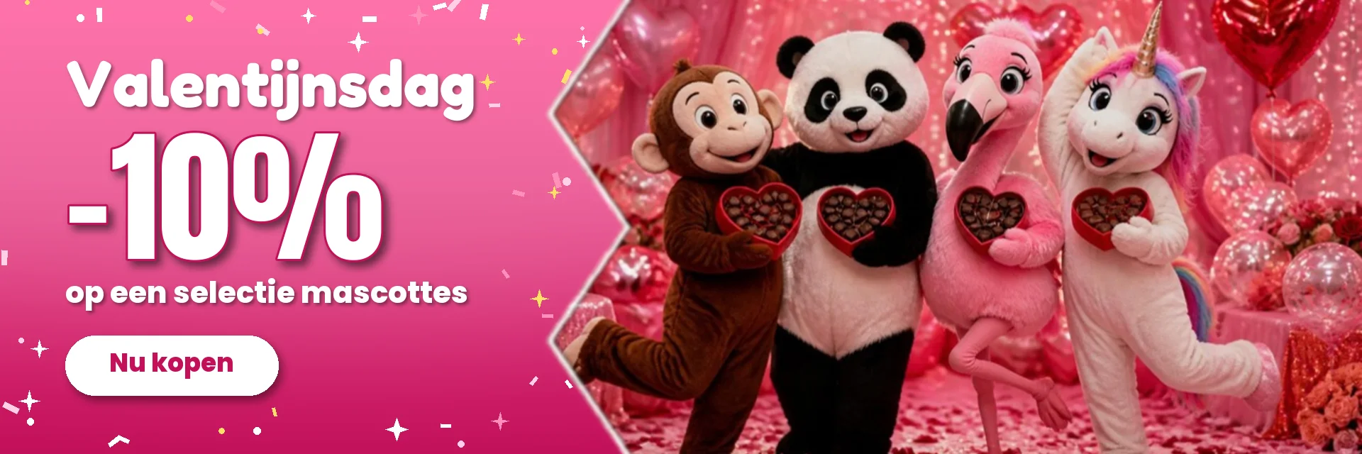 Valentijns – -10 % – BiggyMonkey.com