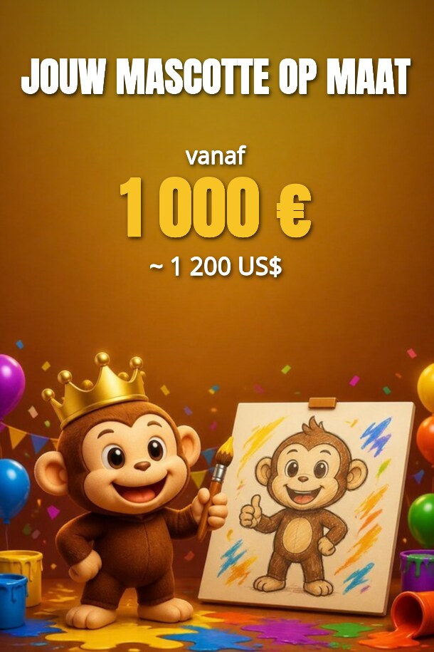 Jouw mascotte op maat – Offerte aanvragen