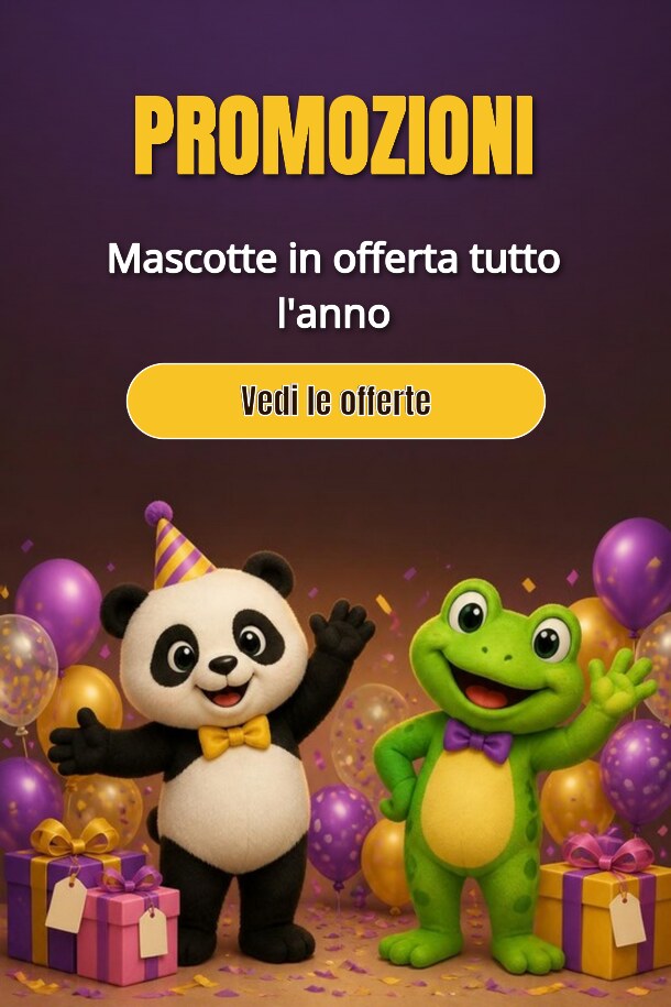 Promozioni – Mascotte in offerta tutto l'anno