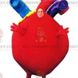 BiggyMonkey mascot: Giant and smiling orange mascot, fruit costume. Discover @biggymonkey_mascots - Link : https://bit.ly/3linbWk - BIGGYMONKEY_011439 #mascot #event #costume #biggymonkey #marketing #customized #and #costume #orange #giant #smiling #fruit #masco