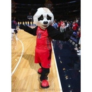 BiggyMonkey mascot: Black and white panda mascot in sportswear. Discover @biggymonkey_mascots #mascots - Link : https://bit.ly/3linbWk - BIGGYMONKEY_0602 #white #mascots #mascot #event #costume #biggymonkey #marketing #customized #and #black #sportswear... https://www.biggymonkey.com/en/pandas-mascot/602-black-and-white-panda-mascot-in-sportswear.html