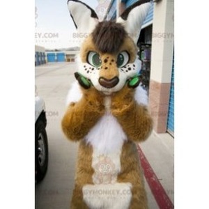 BiggyMonkey mascot: White and black brown lynx cat mascot. Discover @biggymonkey_mascots #mascots - Link : https://bit.ly/3linbWk - BIGGYMONKEY_0450 #white #mascots #mascot #event #costume #biggymonkey #marketing #customized #and #black #cat #lynx #brow... https://www.biggymonkey.com/en/cat-mascots/450-white-and-black-brown-lynx-cat-mascot.html