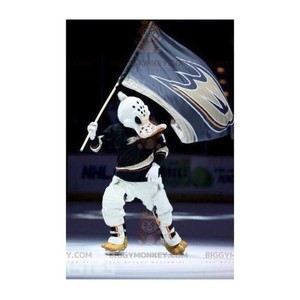 BiggyMonkey mascot: Giant duck mascot in hockey gear. Discover @biggymonkey_mascots #mascots - Link : https://bit.ly/3linbWk - BIGGYMONKEY_0614 #mascots #mascot #event #costume #biggymonkey #marketing #customized #hockey #costume #duck #giant #gear #custom https://www.biggymonkey.com/en/ducks-mascot/614-giant-duck-mascot-in-hockey-gear.html
