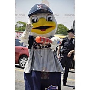 BiggyMonkey mascot: White and yellow duck mascot in sportswear. Discover @biggymonkey_mascots #mascots - Link : https://bit.ly/3linbWk - BIGGYMONKEY_0608 #white #mascots #mascot #event #costume #biggymonkey #marketing #customized #and #sportswear #yello... https://www.biggymonkey.com/en/ducks-mascot/608-white-and-yellow-duck-mascot-in-sportswear.html